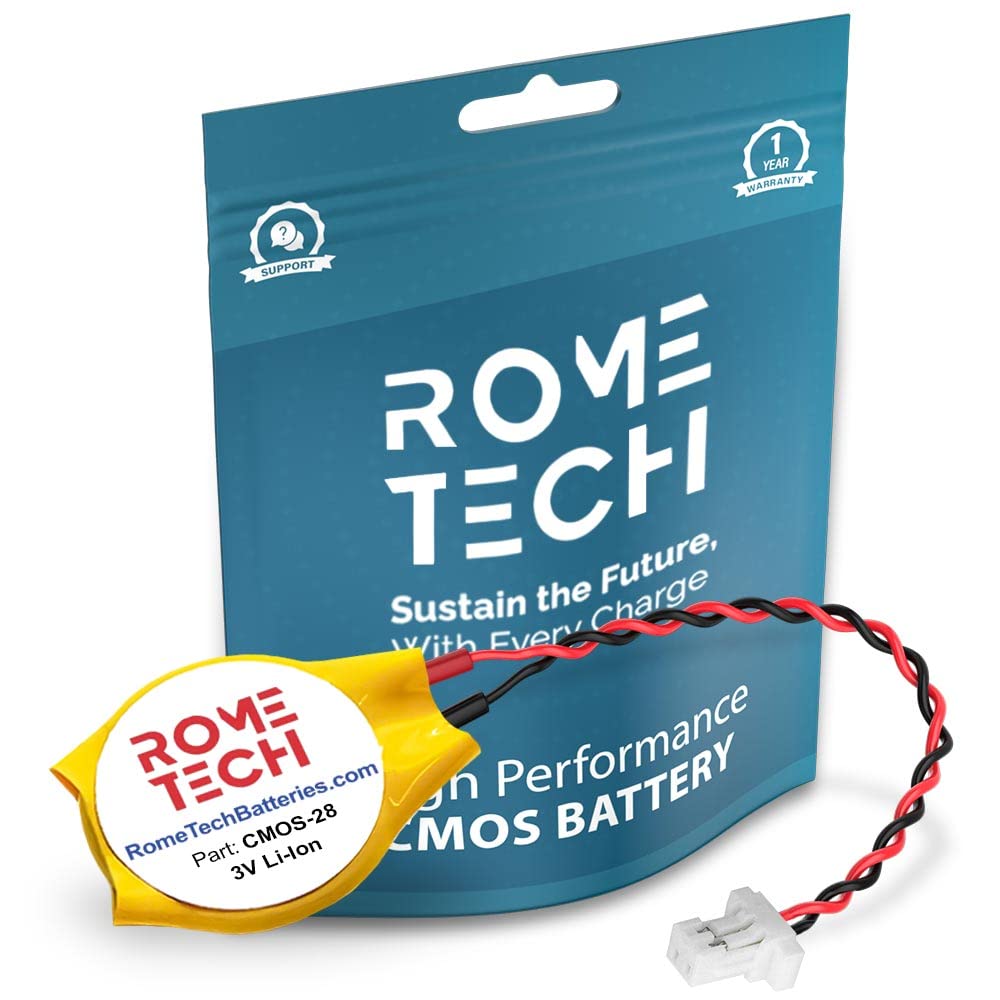 Batteria CR2032 Tech-FAN Per CMOS RTC BIOS – Compatibile Con HP EliteBook 725, 820, 840 G1, 850 G1 E Altri