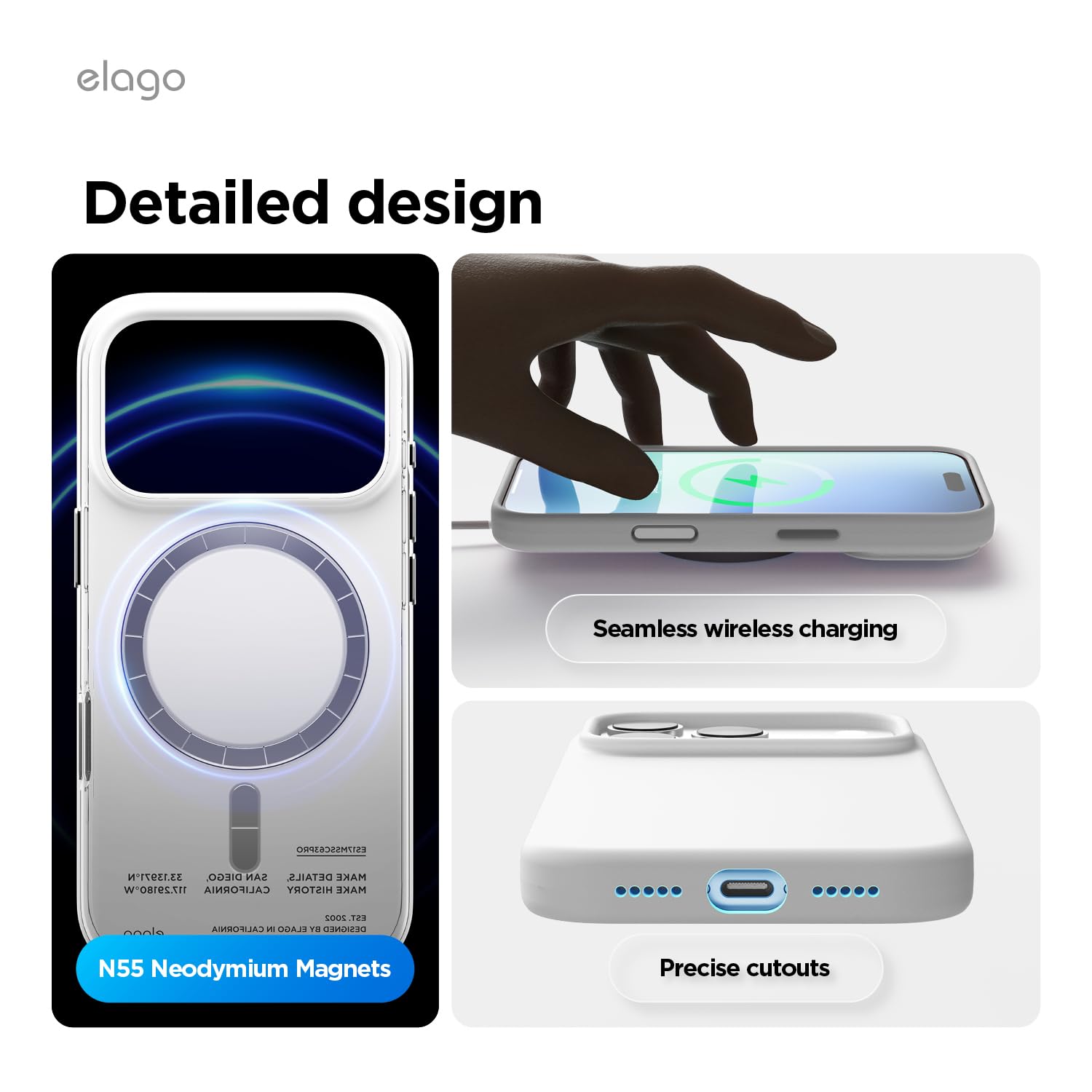 elago Premium Magnetic Silicone Case for iPhone 18 Pro & iPhone 17 Pro — Amazon image 7
