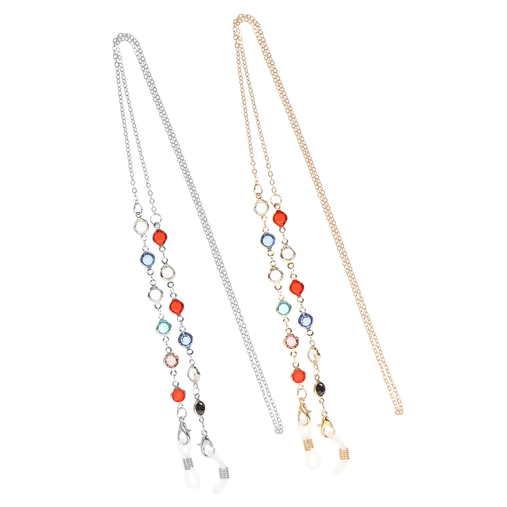 Healvian Corda Per Occhiali Catena Per Occhiali Catena Di Occhiali Accessori Occhiali Da Sole Catenella Per Occhiali Appesa Al Collo Catena Di Dell'occhio Gel Di Silice