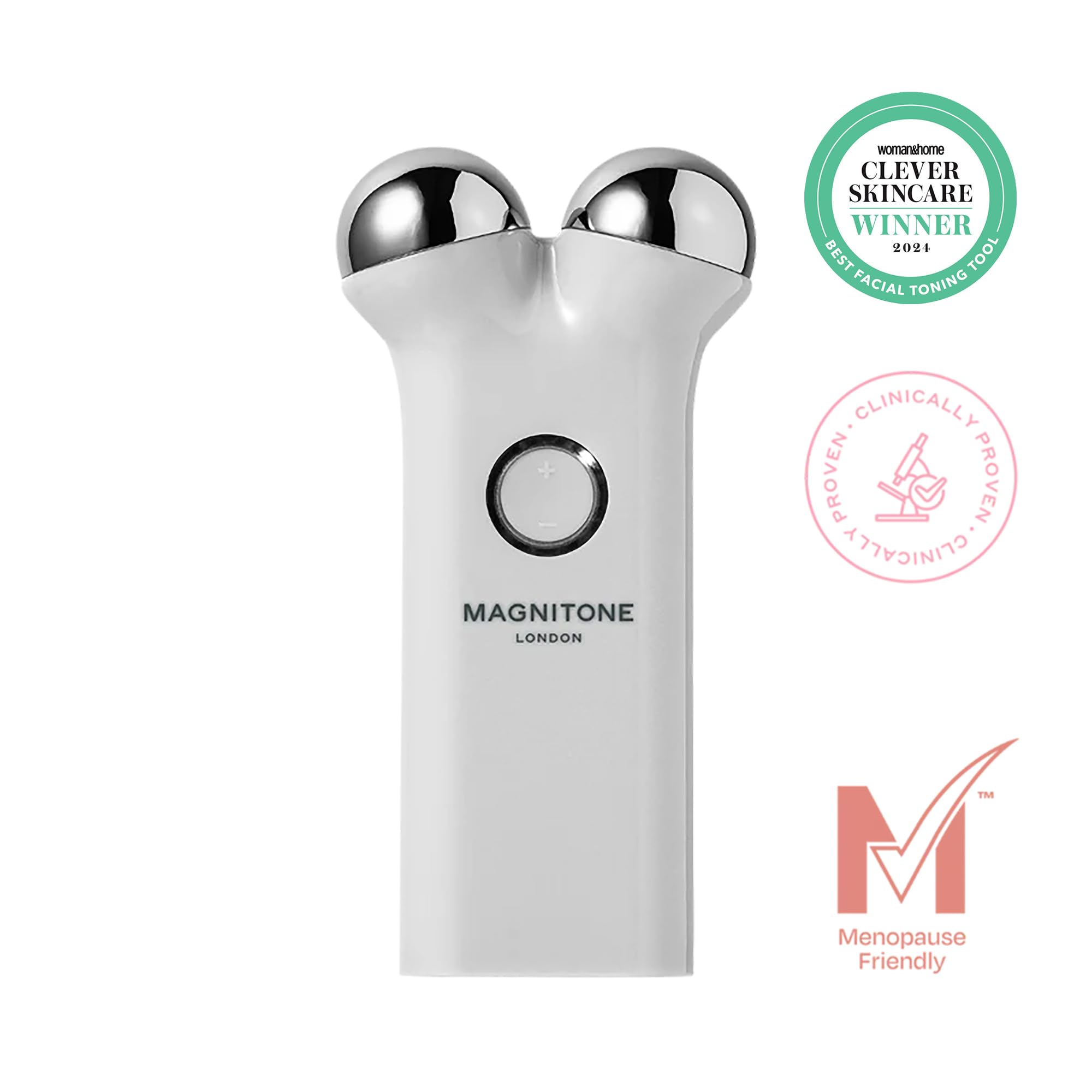 MAGNITONE Lift Off Mikrostrom-Gesichtsstraffungsgerät (Grau), 60 ml