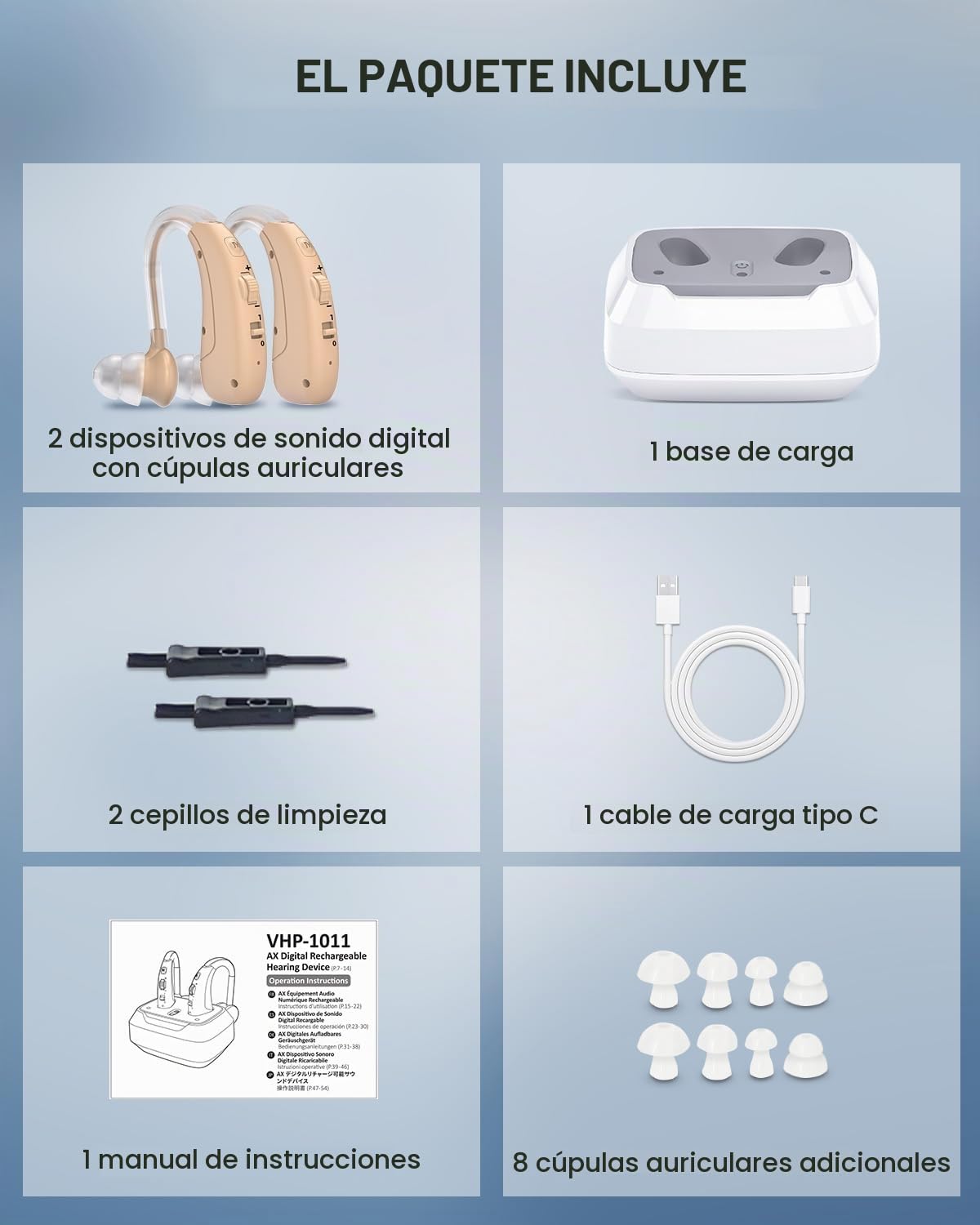 Dispositivo de Sonido Inalámbrico con Cancelación Inteligente de Ruido