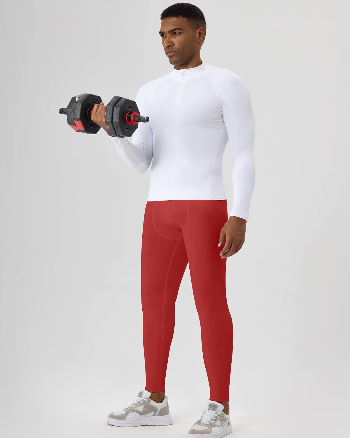Men's Compression Pants Cool Dry Athletic Workout Leggings Running Basketball Cycling Base Layer Sports Tights