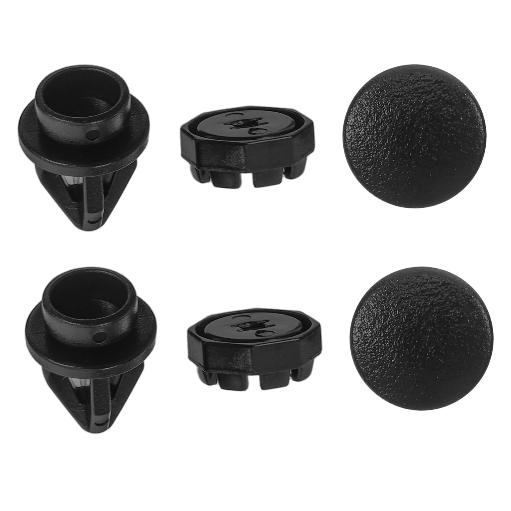 Cabilock 2 Sets Roof Rack Clamps Sturdy Plastic Clip for Easy Installation Fit for Various Luggage Racks Compact Design Maximizes Space Compatible with Nissan