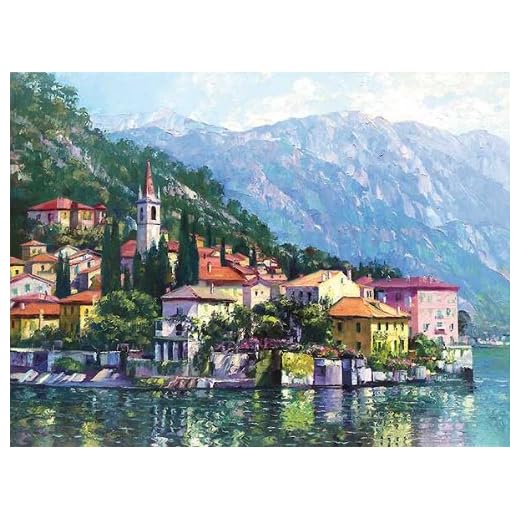 Reflections of Lake Como by Howard Behrens Europe Landscape Italy Print Poster (Choose Your Size)