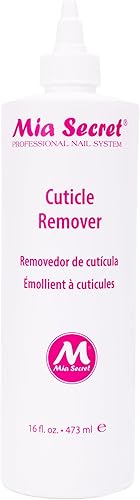 Mia Secret Suavizante y removedor de cutículas, rápido, fácil y seguro, elimina las cutículas de forma segura y suaviza el borde, excelente para