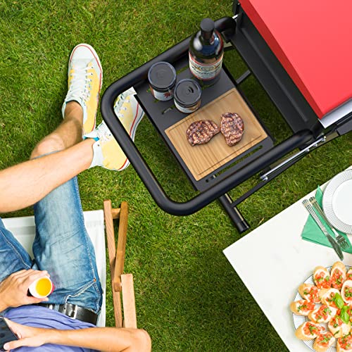 Image of SafBbcue Flat Top Tabletop Griddle Stand for Blackstone Tabletop 17 inch 22 inch Grill Portable Grill Cart Folding Outdoor Griddle Shelf