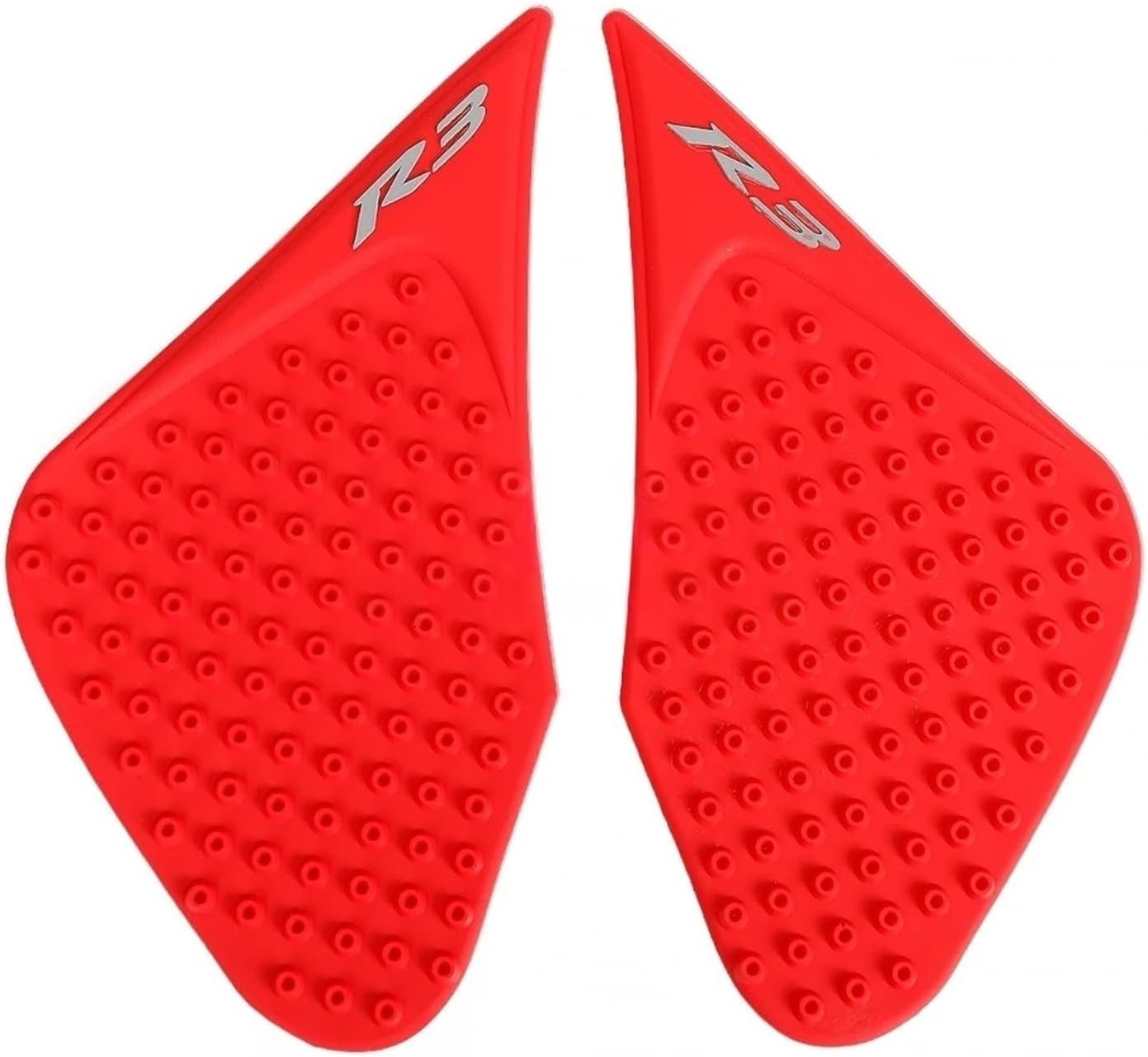 Motorcycle Tank Sticker Motorcycle Anti-Slip Tank Pad Protector Stickers Side Gas Knee Grip Traction Decals for YA&MAHA R3 YZF-R3 2015 2016 2017.