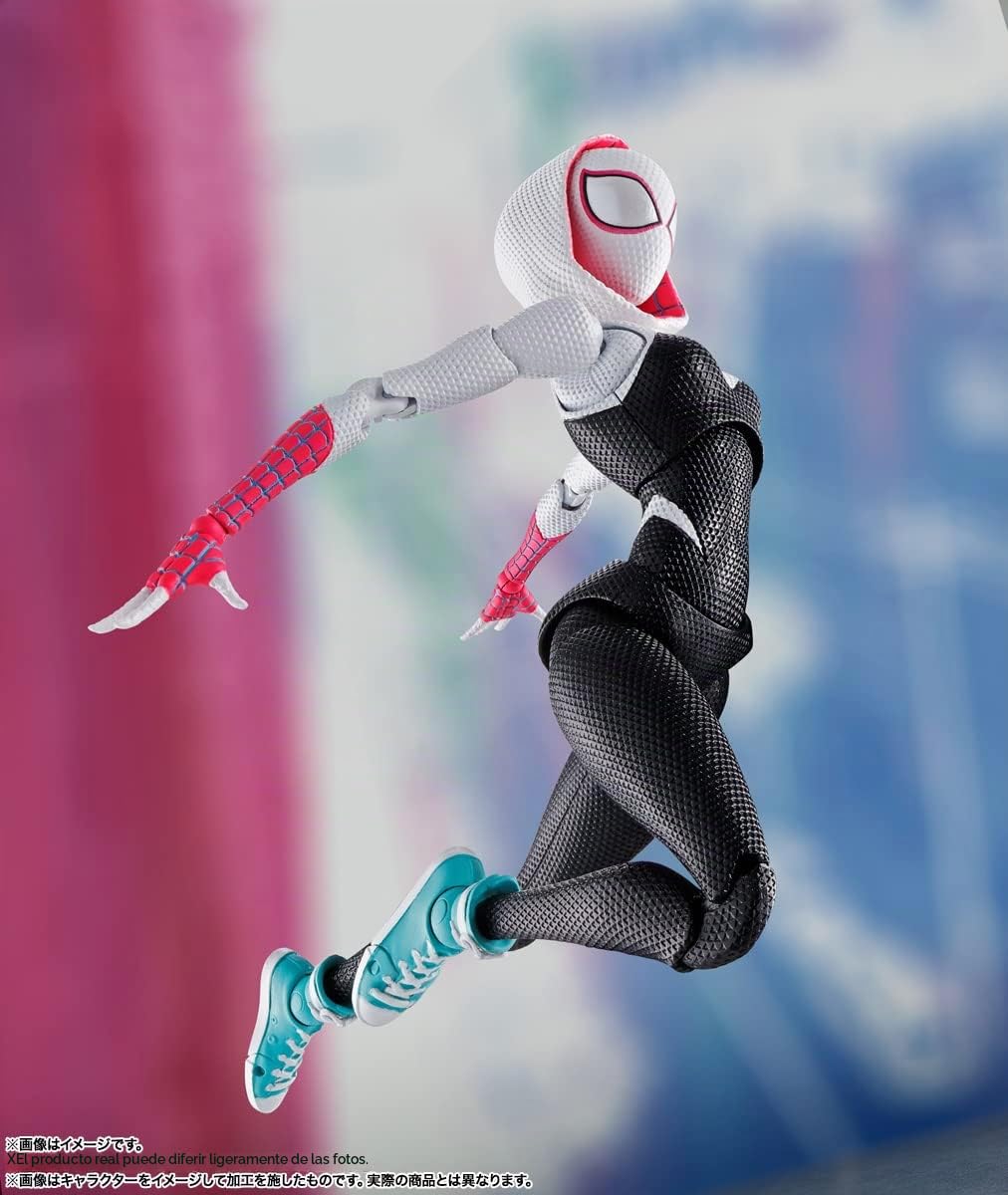 Spider-gwen Ver Fig 15,5 cm Spider-Man Across The spiderverse SH figuarts