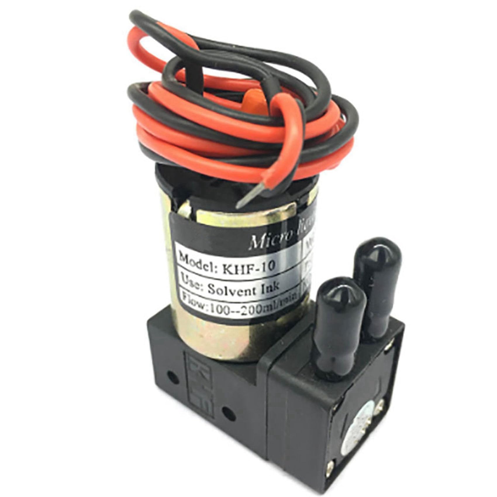 4X Motor de Presión Bomba de Tinta MáQuina de FotografíA para Interiores y Exteriores Bomba de Succión Bomba de LíQuido Bomba de Diafragma de 24 V