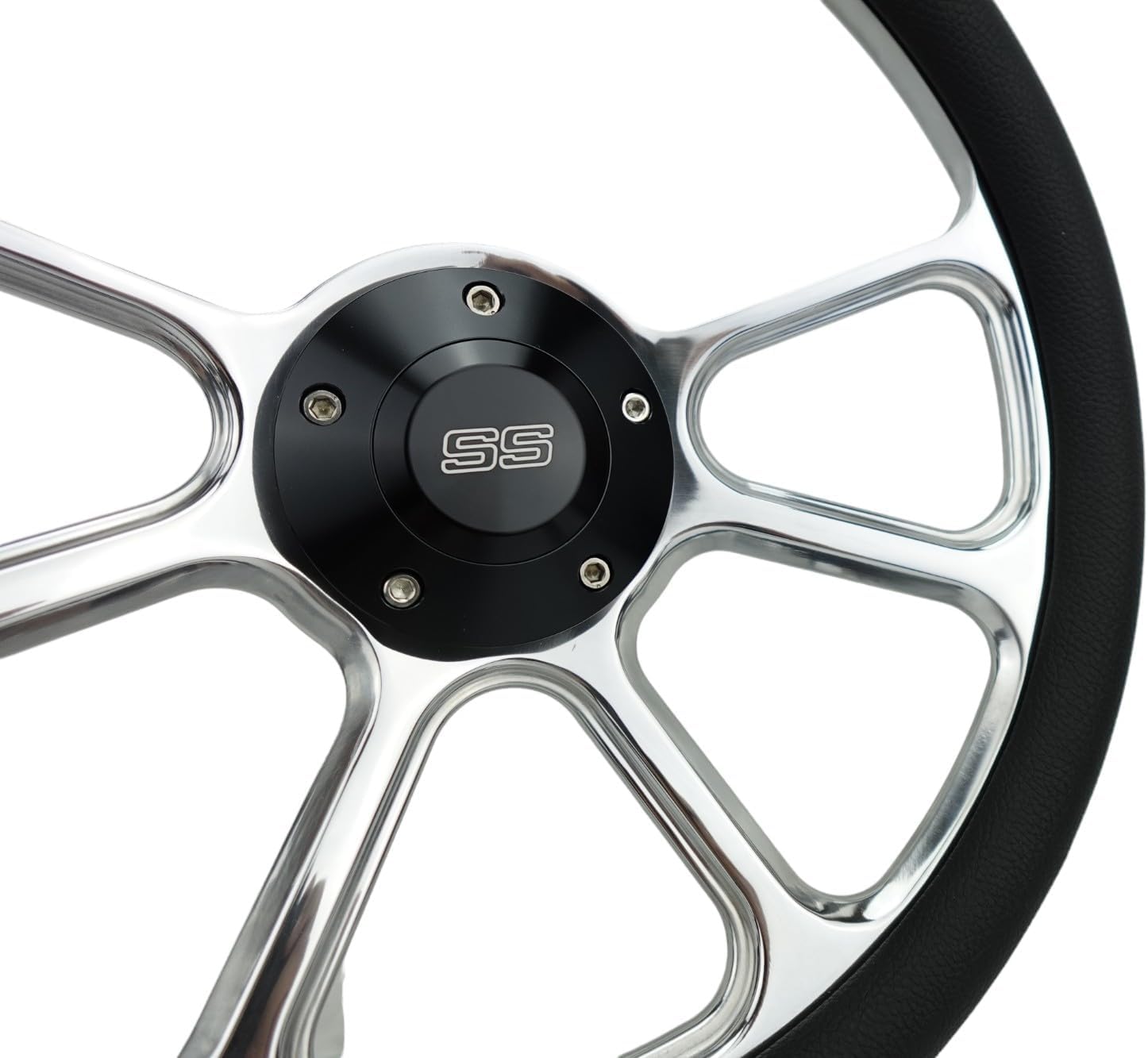 新品 ハーフラップスエードレザー ビレットステアリング350 MOMOピッチ