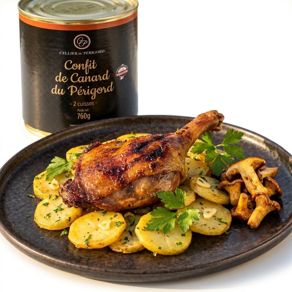 Confit de canard du Périgord 2 cuisses 760g