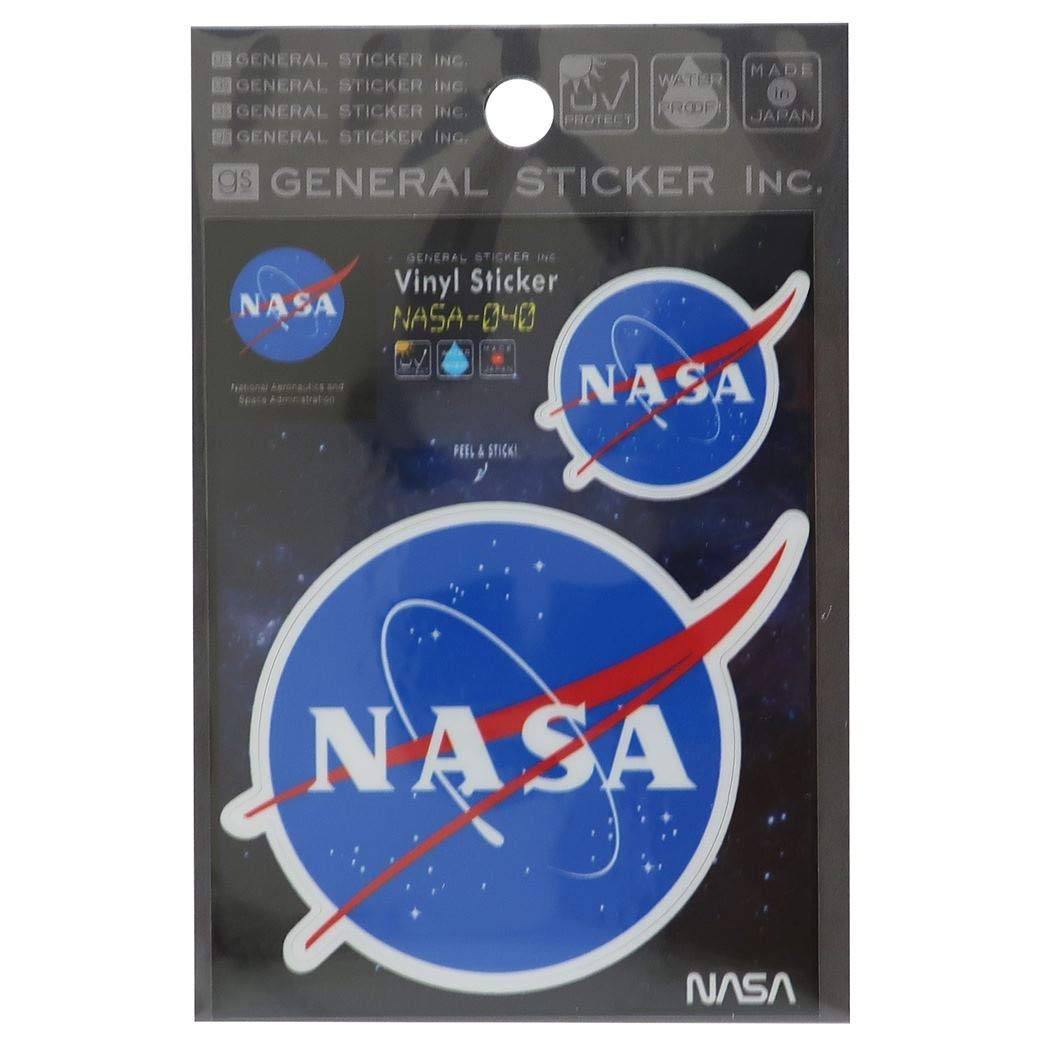 Amazon.co.jp: ビニール ステッカー[ビッグ シール]NASA/ナサ040