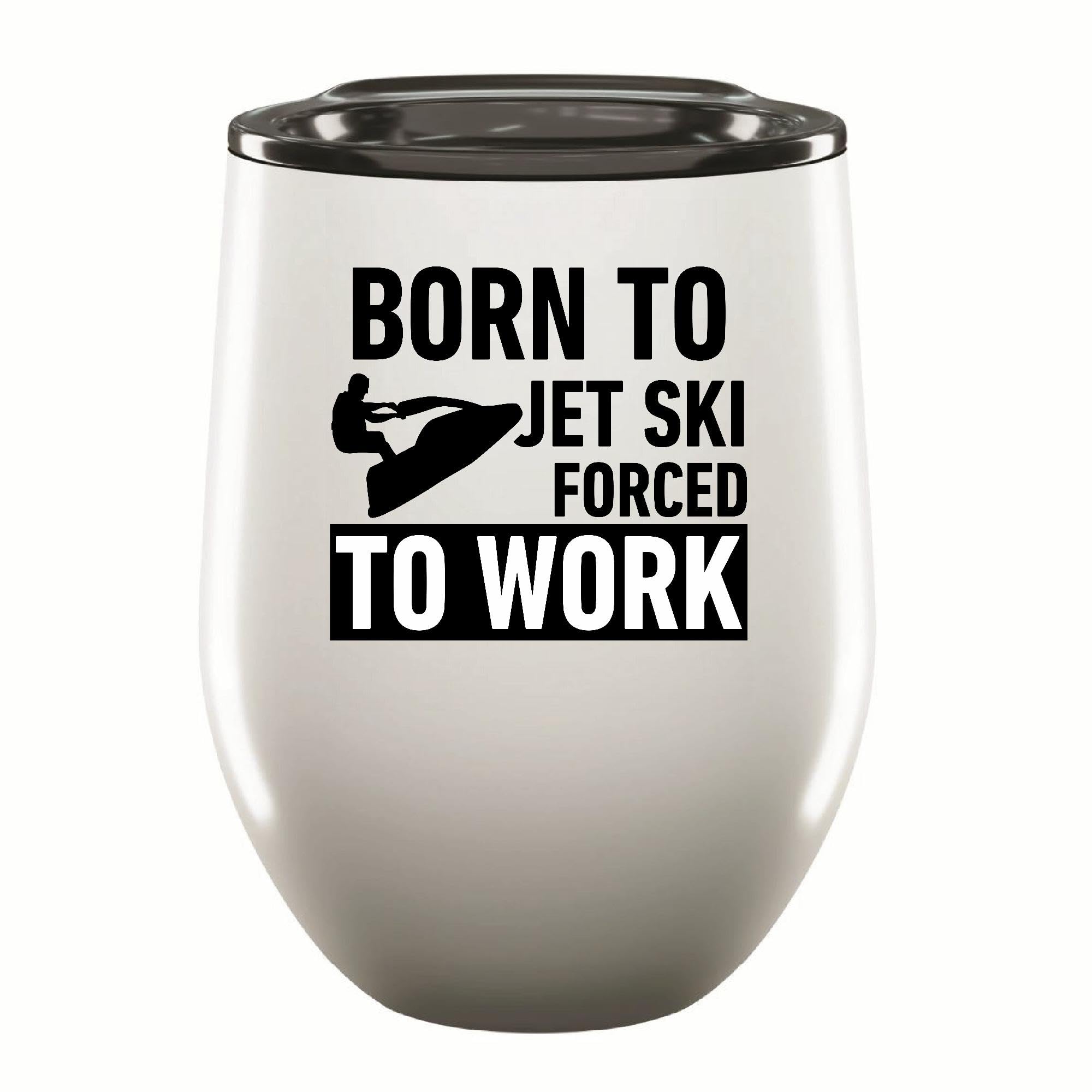 Fun Gift For Ưater Sports Enthusiasts 12oz Wine Tumbler Cup