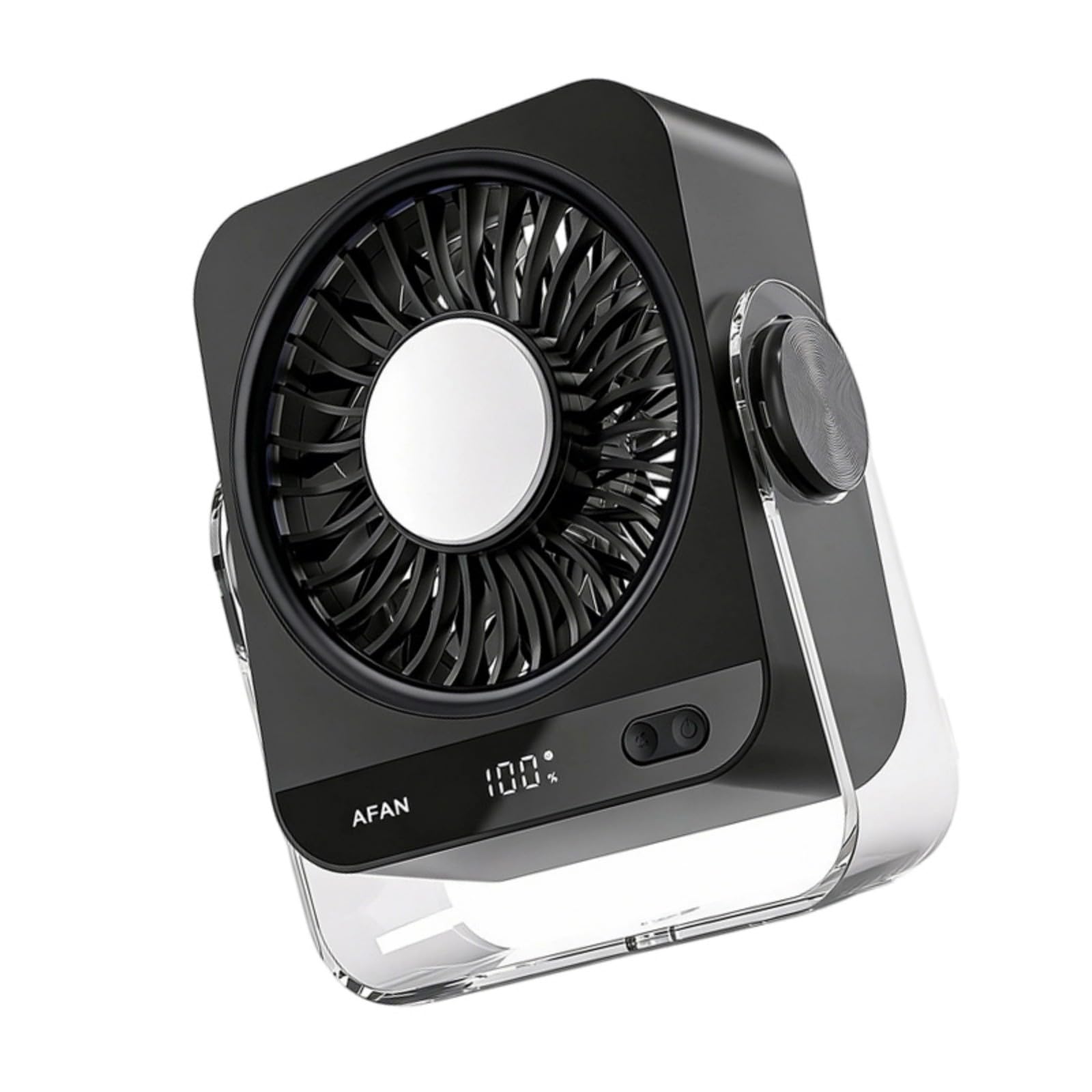 kokdid Small Personally Cooling Fan Portable Table with Cooling Airflows for Various Indoor Settings Digital Display Quiet Table