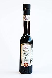 【Leonardi】 イタリア モデナ産 バルサミコ酢 5年熟成 シェフ愛用 REALE プレゼント BLACK （黒） 250ml