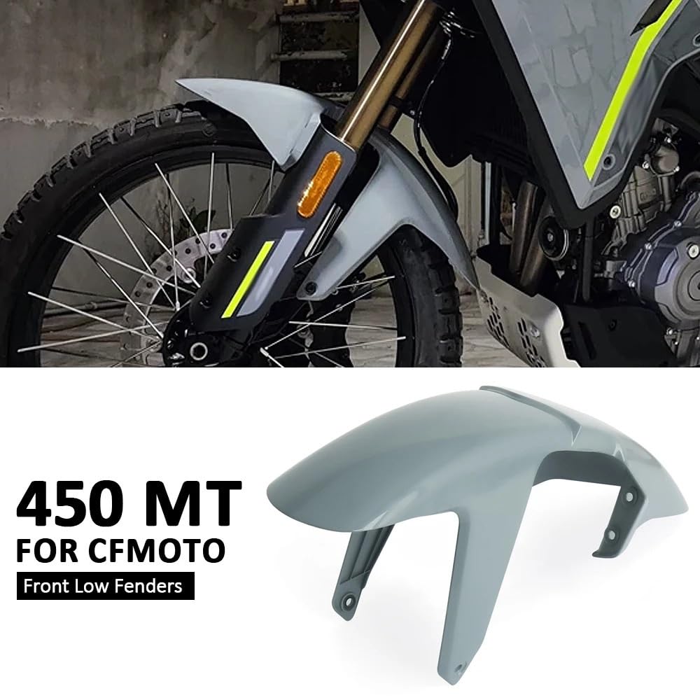 Motocykl przedni błotnik Błotnik przedni motocykla niska osłona koła pasuje akcesoriów do CFMOTO 450MT Błotnik motocyklowy