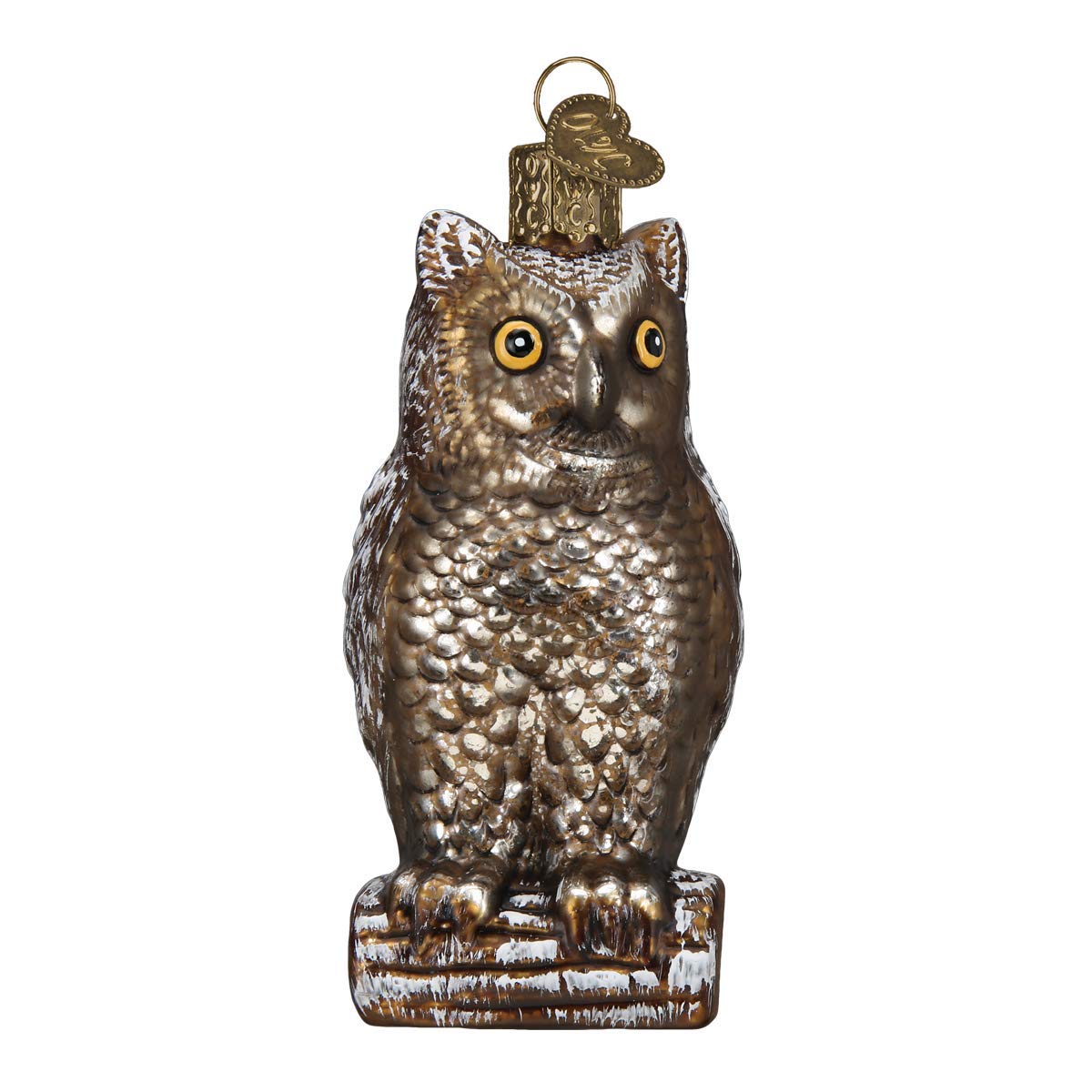 Amazon.co.jp: Old World Christmas ヴィンテージ風賢い古いフクロウ