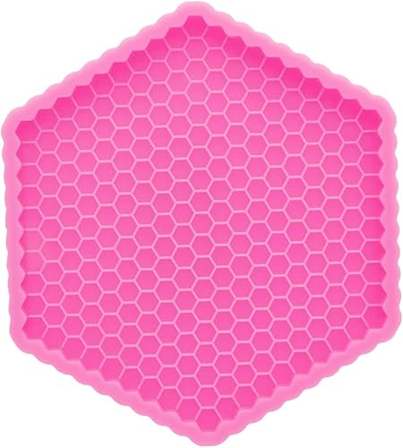 Miniatura 5 de Angel Wings Molde de silicona para posavasos de panal de abeja de 4.4 pulgadas, posavasos de geoda, ágata, molde de silicona, molde de manualidades