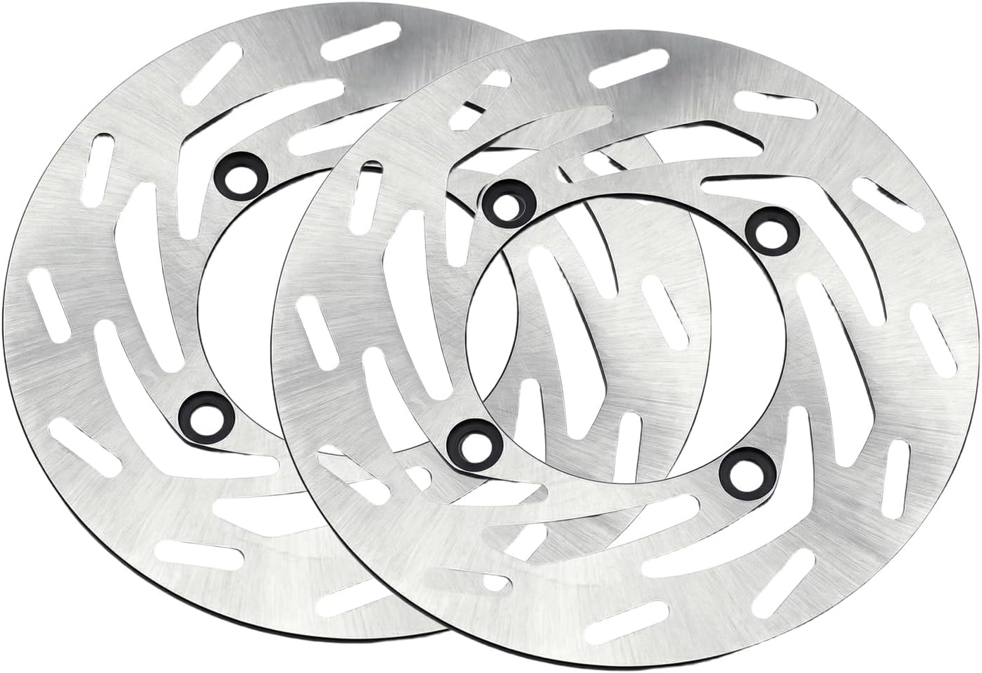 2 Pack Front Left/Right Brake Rotor Discs Compatible with Yamaha Kodiak 700 YFM700 2016-2020 Grizzly 550 YFM550 2009-2014 Grizzly 700 YFM700 2007-2020 OEM # 1HP-F582T-00-00