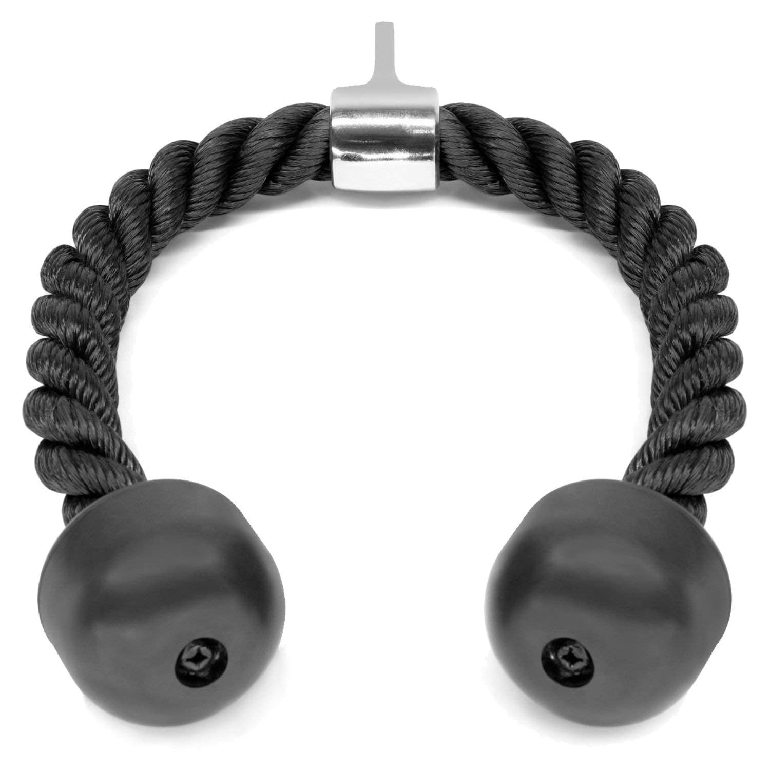 KMT Tricep Rope Pull Down Fitness Cable Attachment with Stainless Steel Snap Hook- Lats, Biceps, Triceps, Gym or Home (B09MTCQR7L) Amazon Price History, Amazon Price Tracker