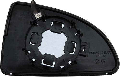 Miniatura 3 de Placa trasera de vidrio para espejo lateral del conductor compatible con CHEVY COBALT 2005-2010, PONTIAC G5 2007-2010 para mano izquierda