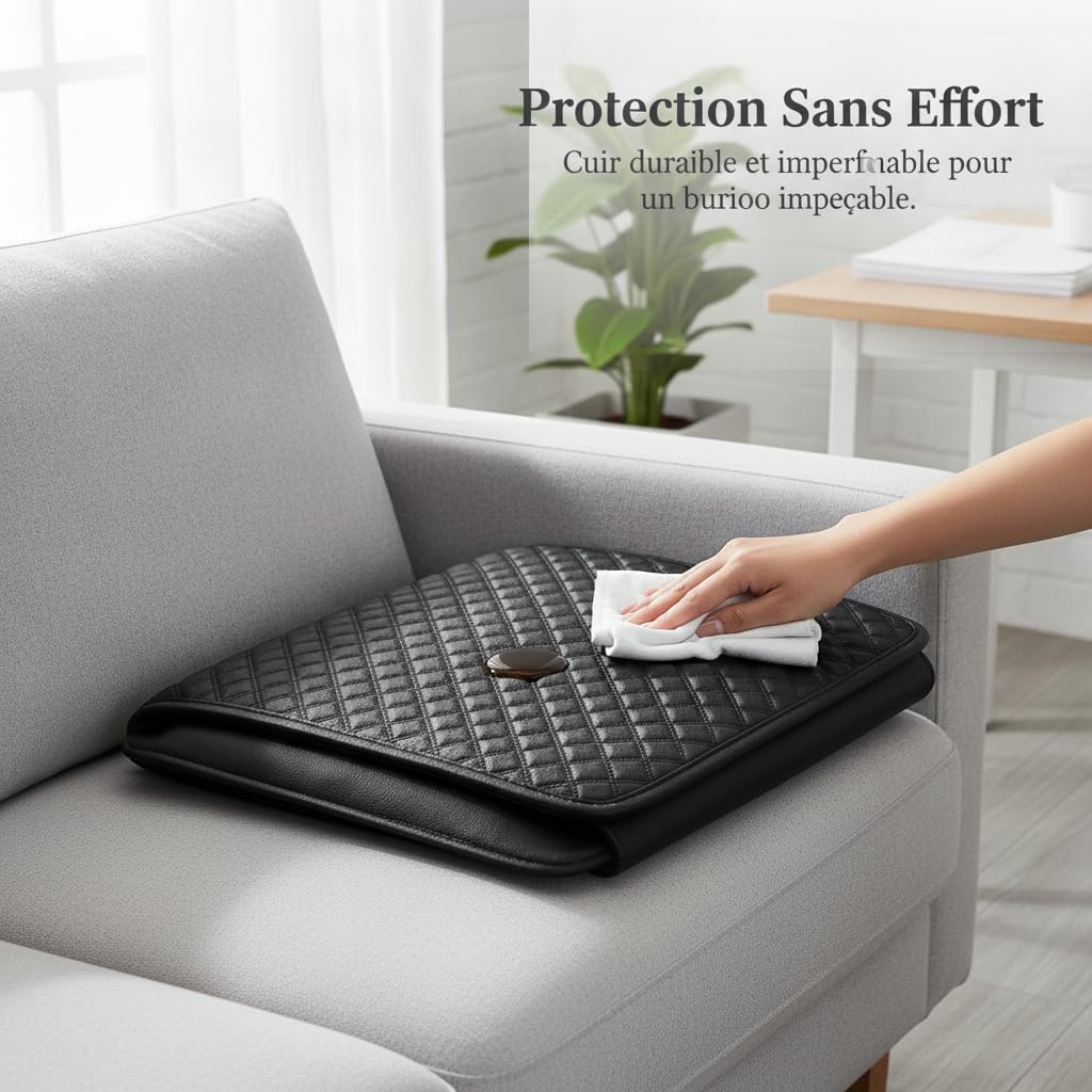 Housse Canapé Cuir PU Imperméable | Doublure protectrice, Protection d'assise, Renouvellement d'ameublement, Pour les gestionnaires