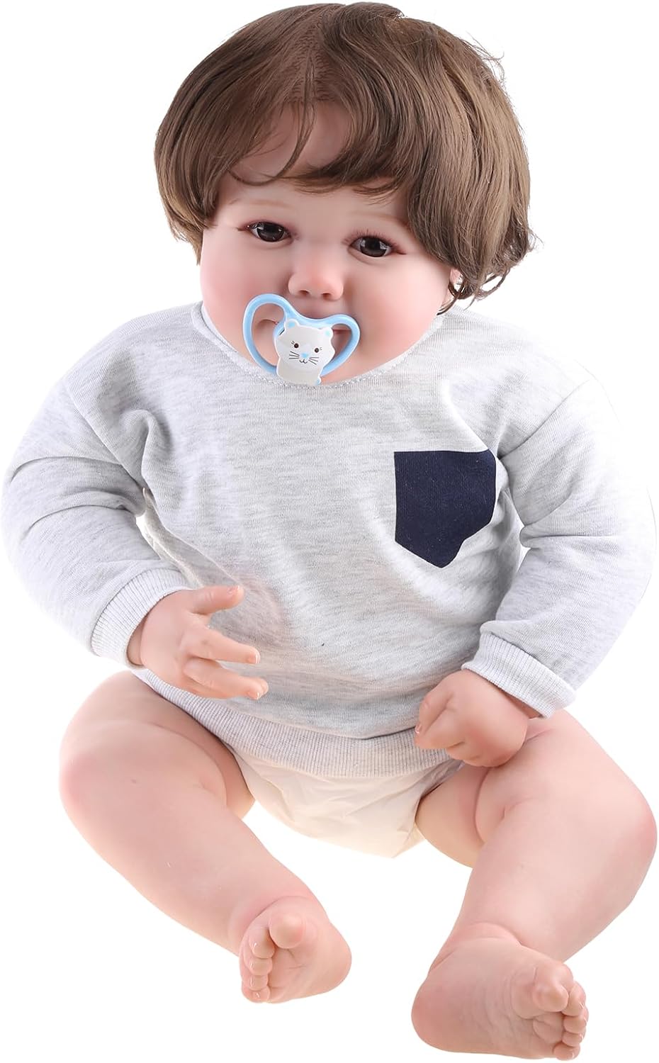 極上 京人形司 福田翠 桃太郎人形 桑材ケース入 外箱 入 2025年