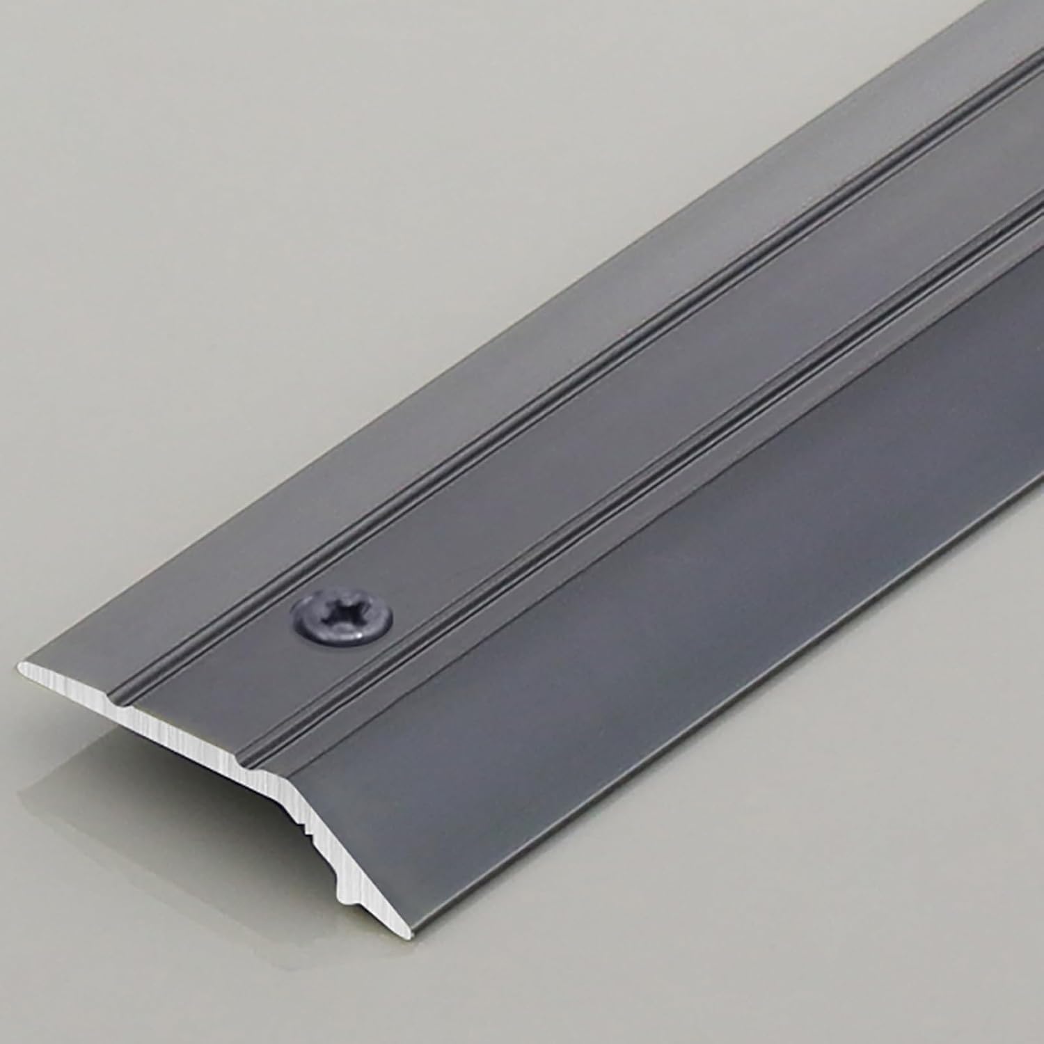 Flooring Ramp/Aluminium Threshold Strip Door Floor Trim Transition Bar, Suitable for Doorways Threshold Ramp Tile Laminate Planks