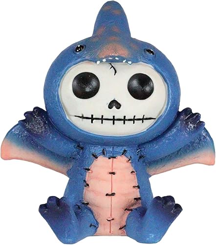 Miniatura 2 de Ebros - Figura coleccionable de huesos peludos, diseño de pájaro, dinosaurio volador, pájaro, esqueleto, monstruo, 4.25 pulgadas de alto, figuras