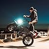 Freego Electric Dirt Bike, Electric Motorcycle for Adults 1400W(Peak) Motor 48V/22.5Ah Removable Battery, 30MPH Electric Motorcycle, 7-Speed, 20" x4 Fat Tires Off-Road Electric Mountain Ebike Bike #2