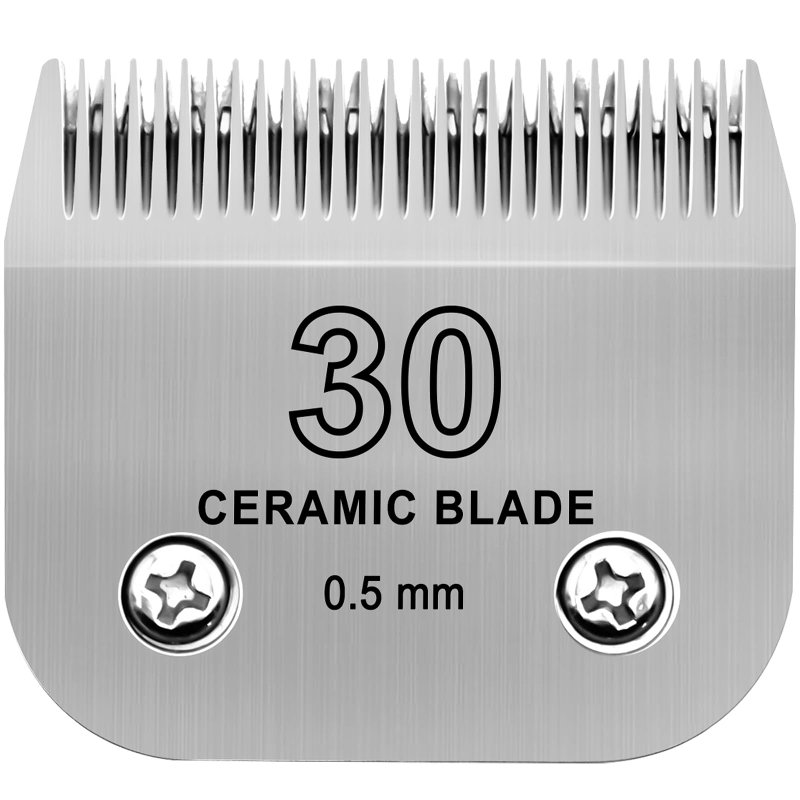 SUNISSA Detachable Pet Dog Grooming Clipper Ceramic Blade,Compatible with Andis Size 30 Cut Length 1/50"(0.5mm),Compatible with Oster A5,Wahl KM Series Clippers — image 1