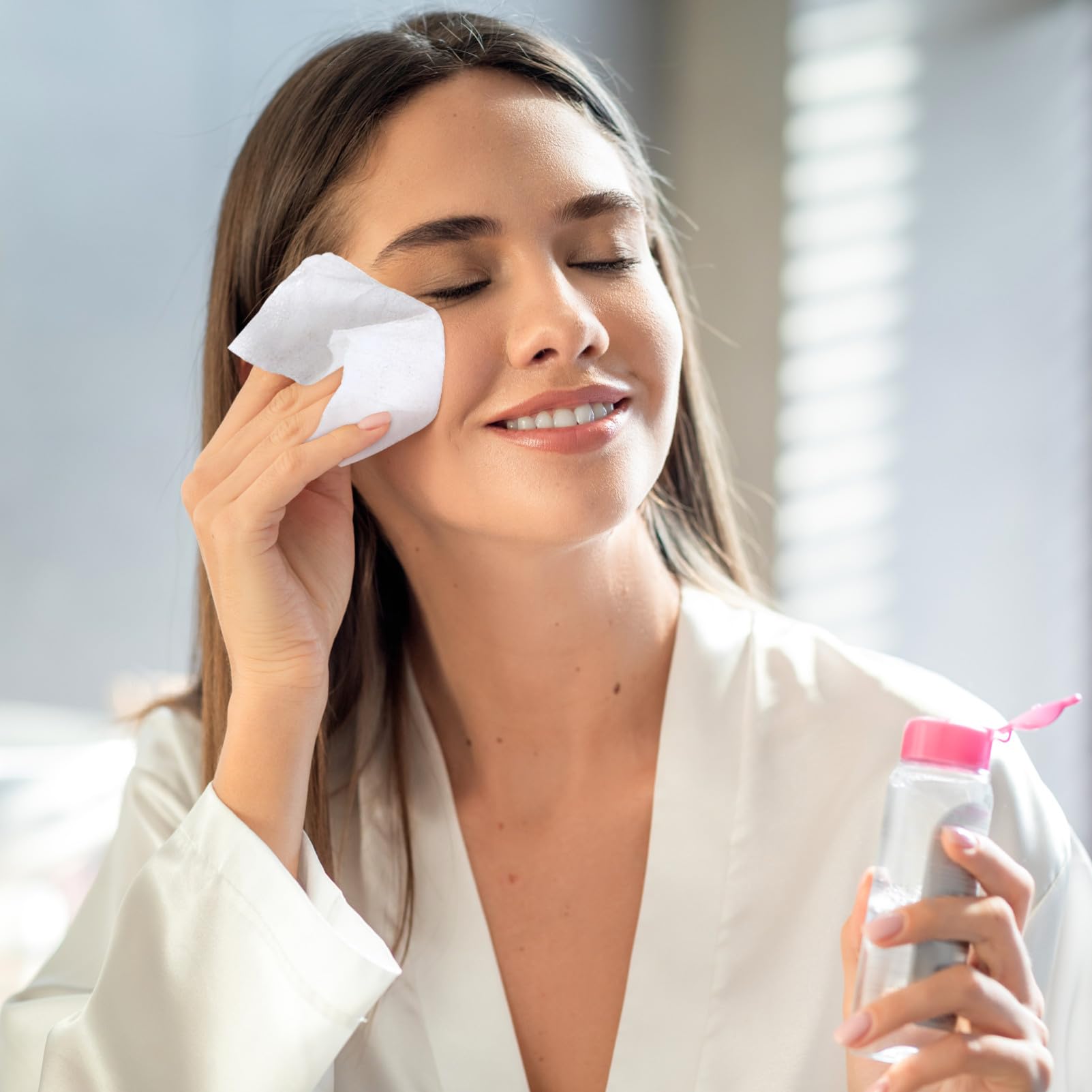 400 Stück Make up Entferner Pads aus Atmungsaktivem Reißfestem Vliesstoff Weich und Hautfreundlich Kompakt und Tragbar für Sanfte Gesichtsreinigung Aller Hauttypen Praktische