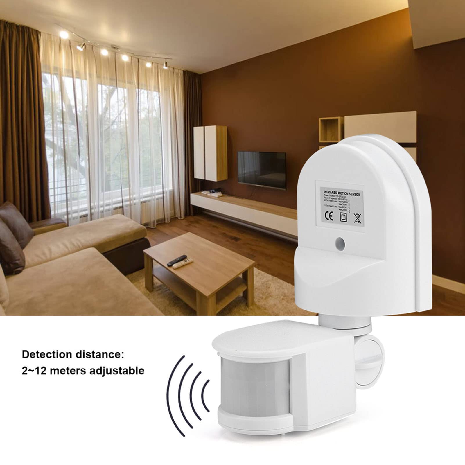Outdoor 90~250V 180 Degree Infrared PIR Motion Sensor Detector Wall Light Switch Outdoor 90~250V 180 Degree Infrared PIR Motion Sensor Detector Wall Light Switch