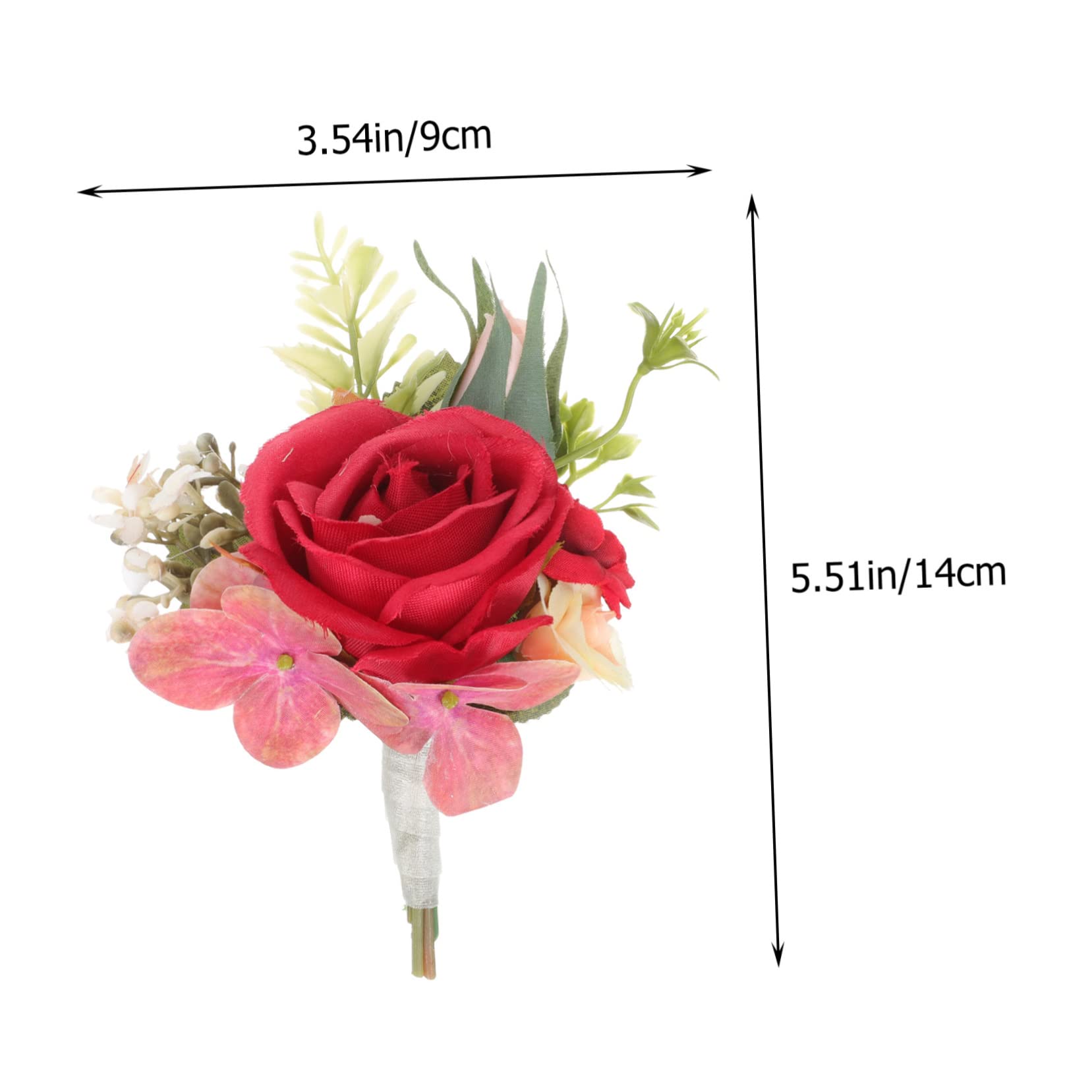 Alipis 10stücke Hochzeits-Boutonniere Aus Kunstblumen Elegante Ansteckblumen Für Bräutigam Und Trauzeugen Vintage Stil Für Hochzeiten Und Festliche Anlässe