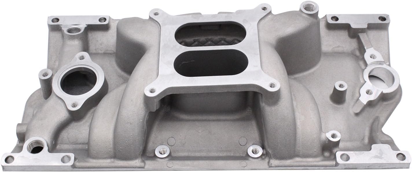 SBC Aluminum Intake Manifold Vortec Dual Plane Compatible for 350,383 1997-up