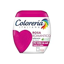 Coloreria Italiana Grey Colorante Tessuti E Vestiti In Lavatrice, Rosa Romantico, 1 Confezione