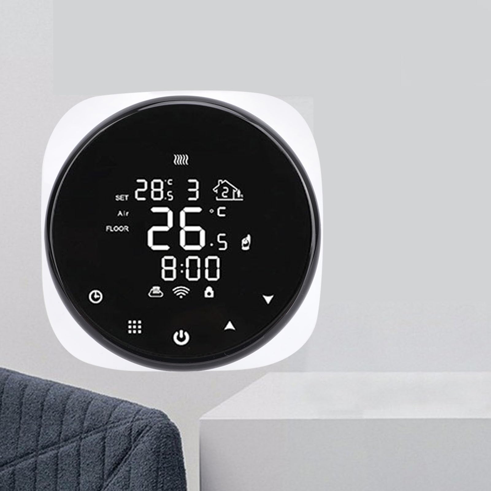 Smart WiFi Digital Thermostat for Precise Temperature Control,