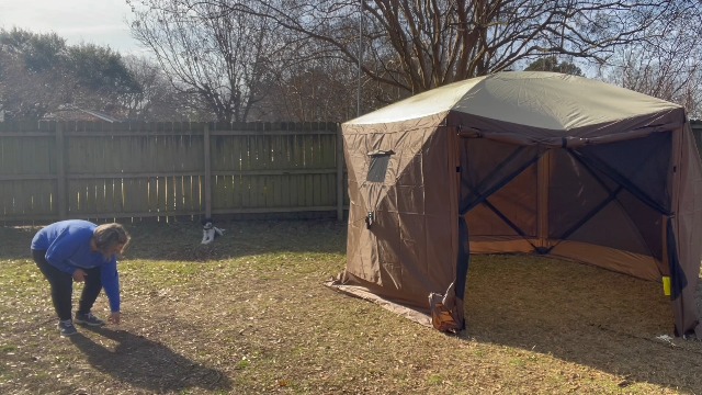 Amazon.com : Aoxun 10x10FT Pop Up Canopy Tent, 6-Sided Pop-up