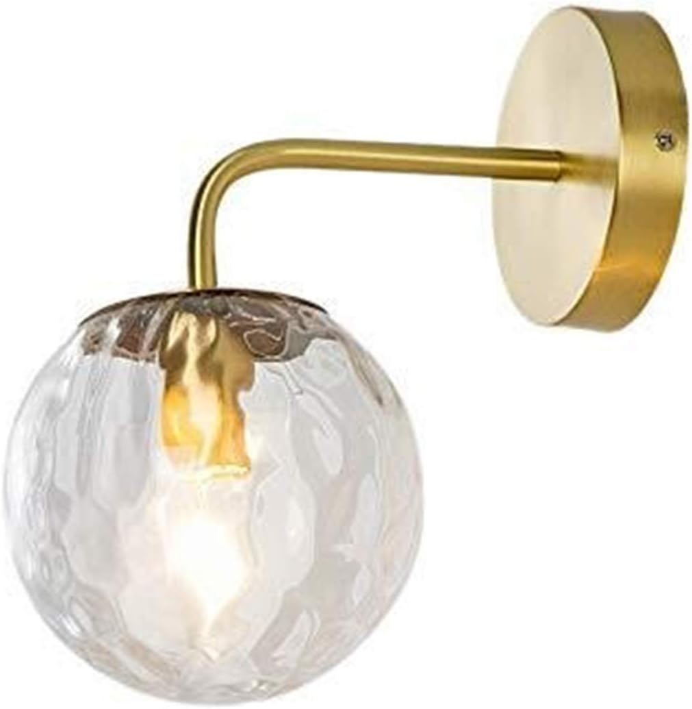Nordic Golden GlassBathroom Bedroom Stair Light HomeLighting
