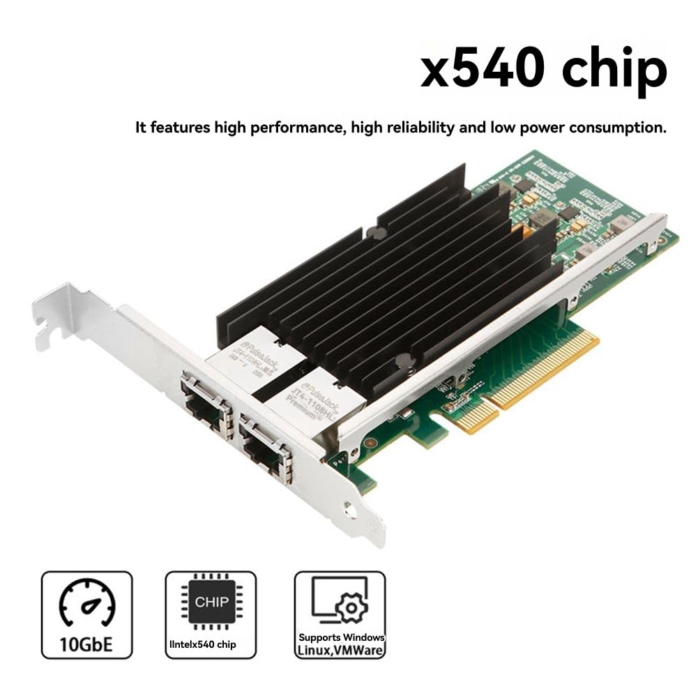 Amazon.co.jp: Bzvshdgee X540-T2 10GbEデュアルポートPCIe X8サーバー