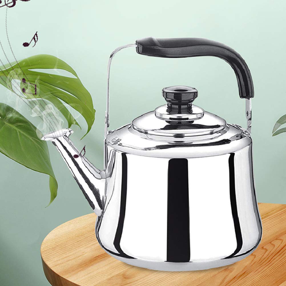 Piccolo bollitore con fischio Bollitori da tè con fischio Bollitore per l'acqua con fischio Teiera con fischio Bollitore a gas Piano cottura Pentola per caffè espresso Fornello Bollitore per l'acqua