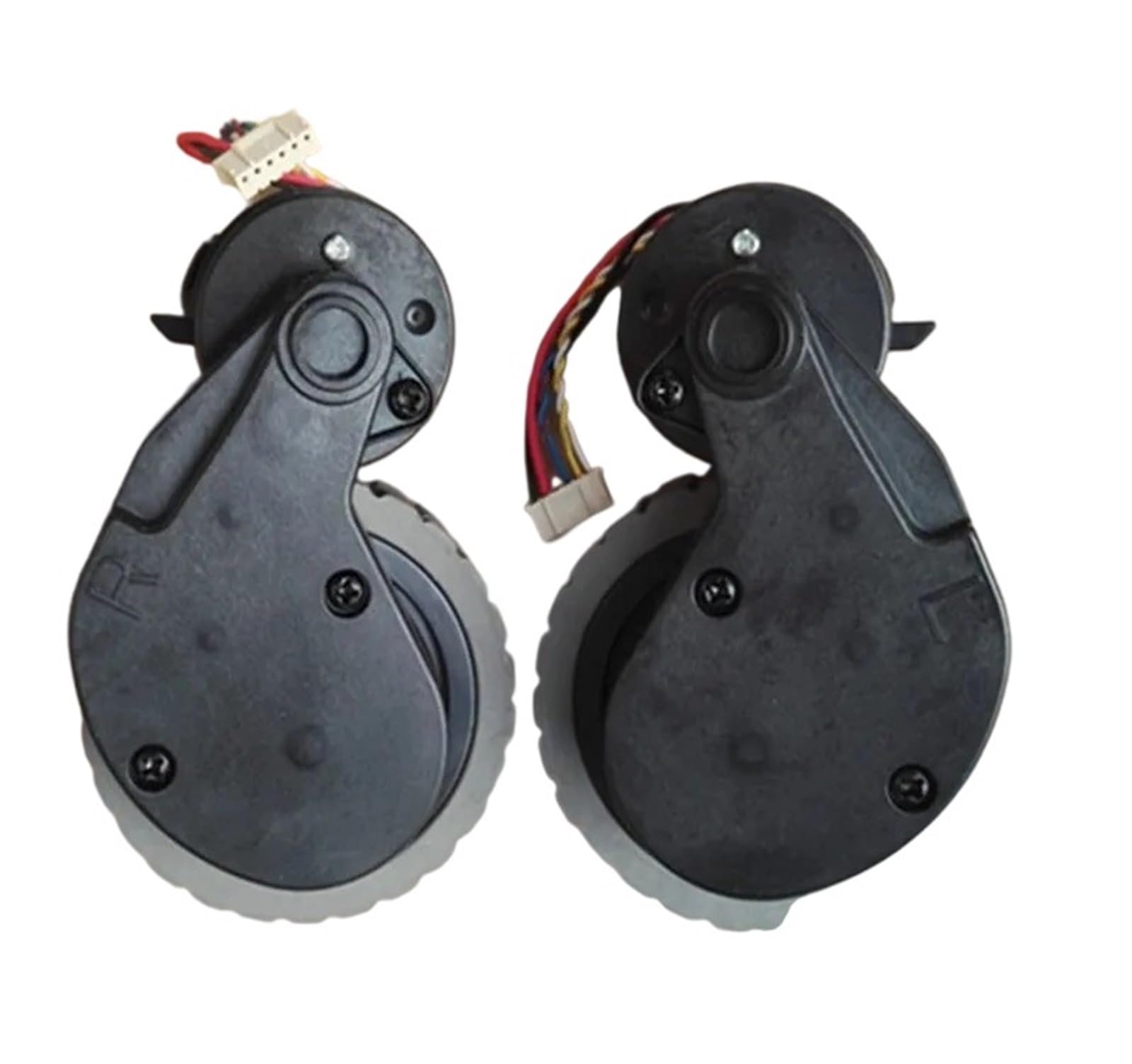RANJIAO Assembly Wheel Motor,Compatible for Robot Ecovacs Deebot DT85G,Robot Vacuum Cleaner Parts, Wheel Motors Vacuum Cleaner Parts(L+R)