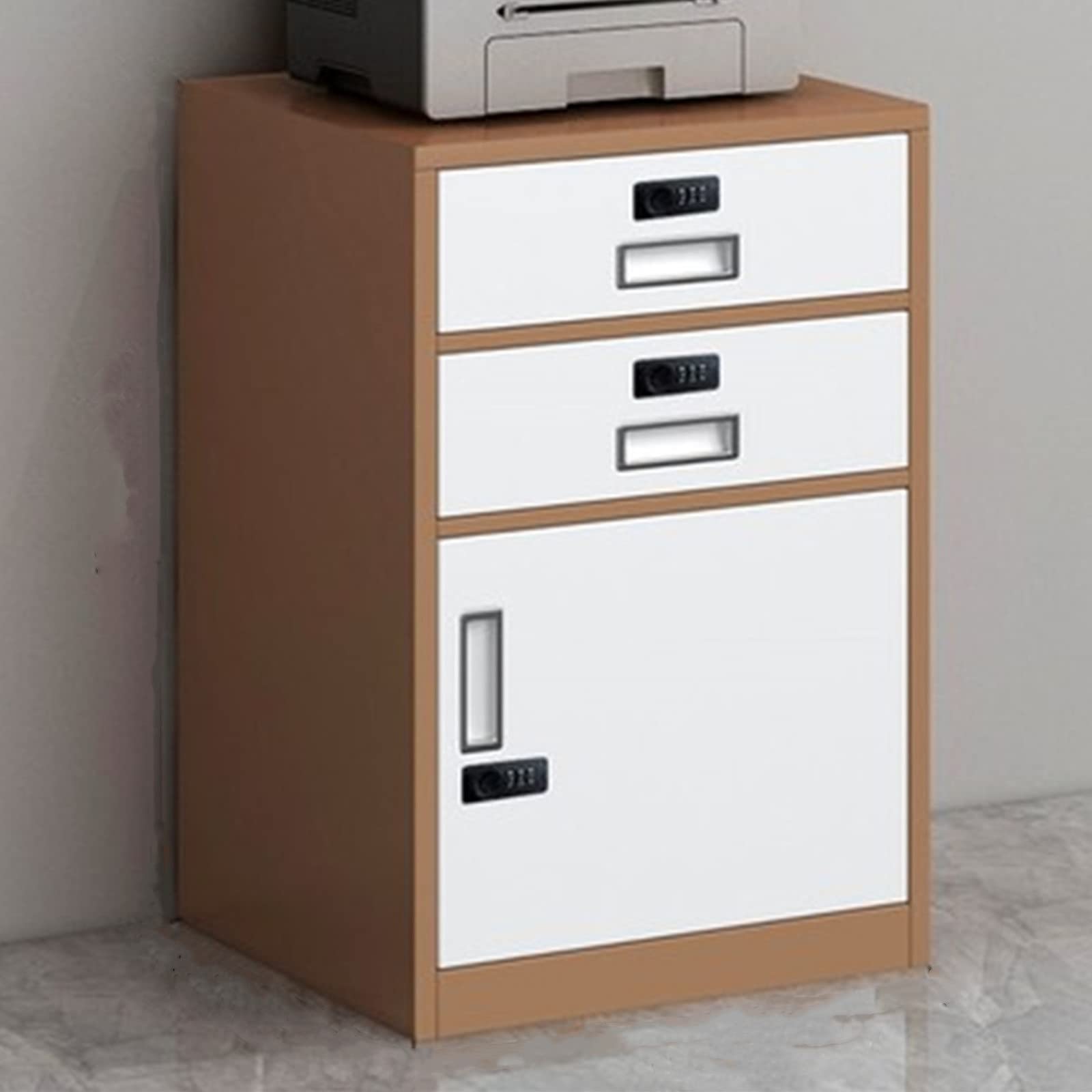 Secure er Aktenschrank Armadietto basso protetto da password per ufficio e casa Cact sotto la scrivania Sto Slish File per Worpace efficiente