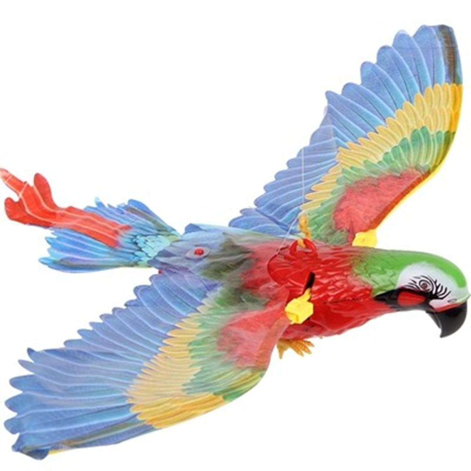 COMBR Fun with Electric Flying Bird Toy Automatic Flying Parrot Toy