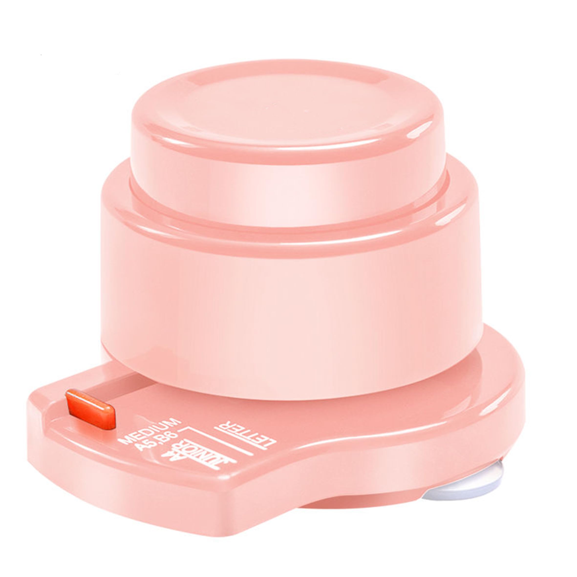 ITSYHPRO 2 Holes Puncher for Binder Mushroom Planner Discbound Hole Punch Paper Punches for Disc Scrapbook Supplies(Pink)