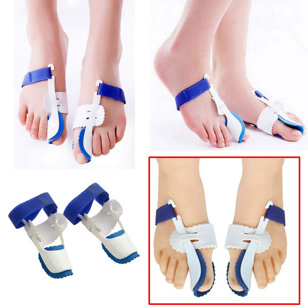 Enderezador Dedo Gordo Del Pie Juanete Hallux Valgus Corrector De Alivio Del Dolor Noche Férula