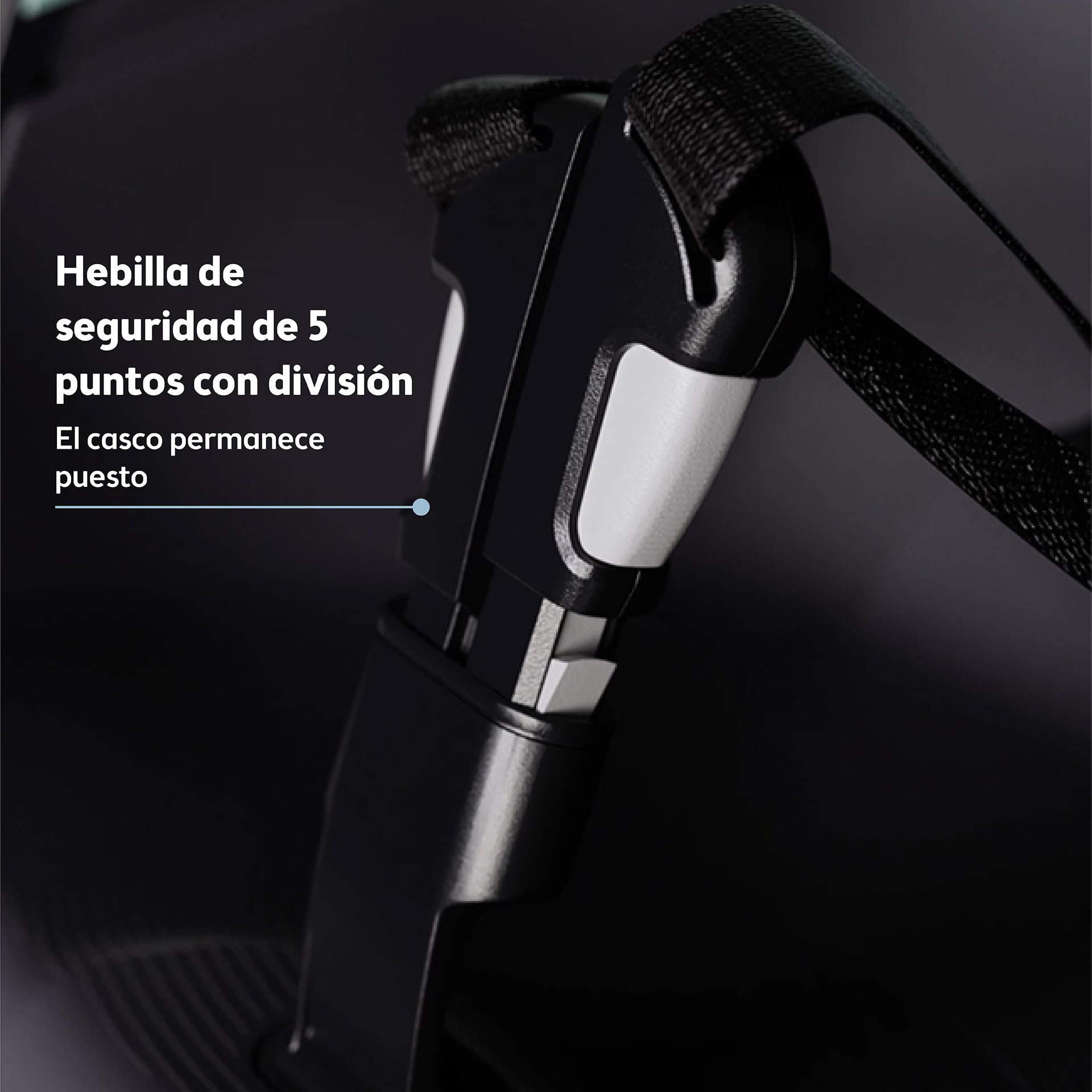 Silla Portabebé Bicicleta Delantera Bobike Evolve Mini con Seguridad Doble, Diseño Envolvente y Montaje en Tubo de Dirección