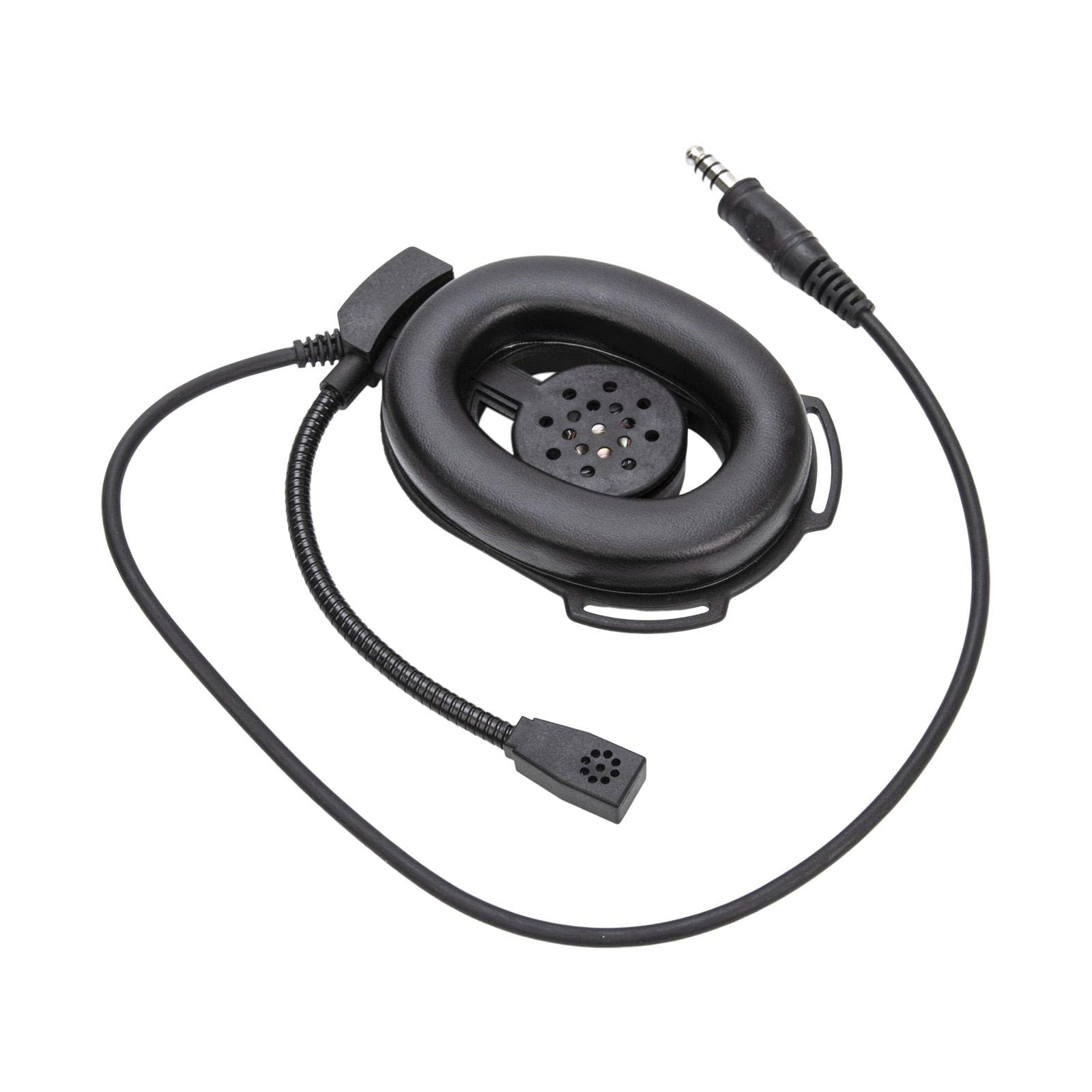 radio headset portable noise canceling headset for accessories replace parts black