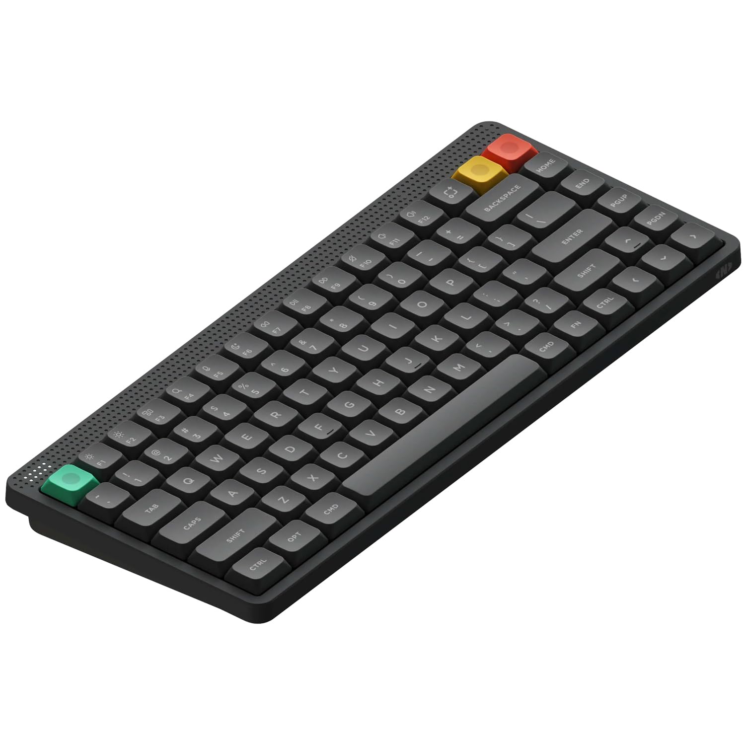 nuphy Node75 Tri-Mode Wireless Mechanical Keyboard Gray-Blush Nano Switch | 84 Keys 75% L…