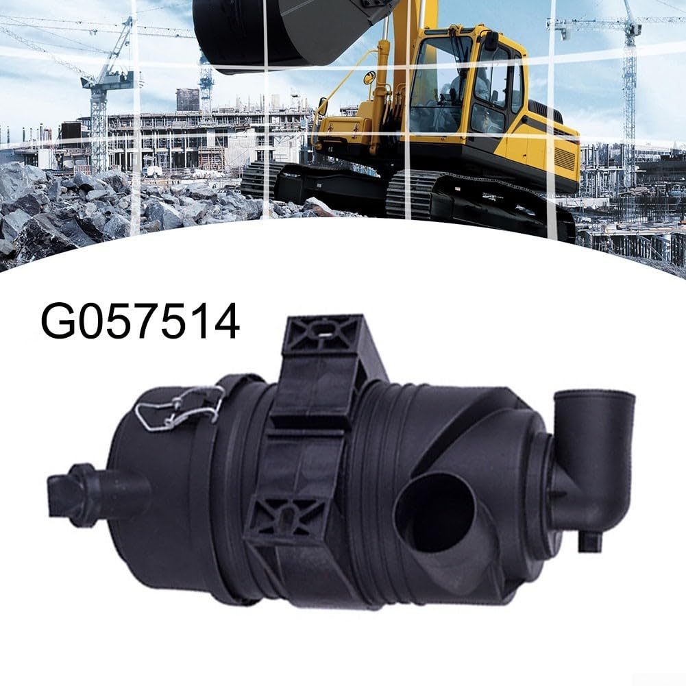 Filtro de aire G057514 con adaptador de ángulo para motores de 20 HP, conjunto de purificador de aire de repuesto para cortacésped y tractor, medios de filtro de alta eficiencia repelentes al polvo
